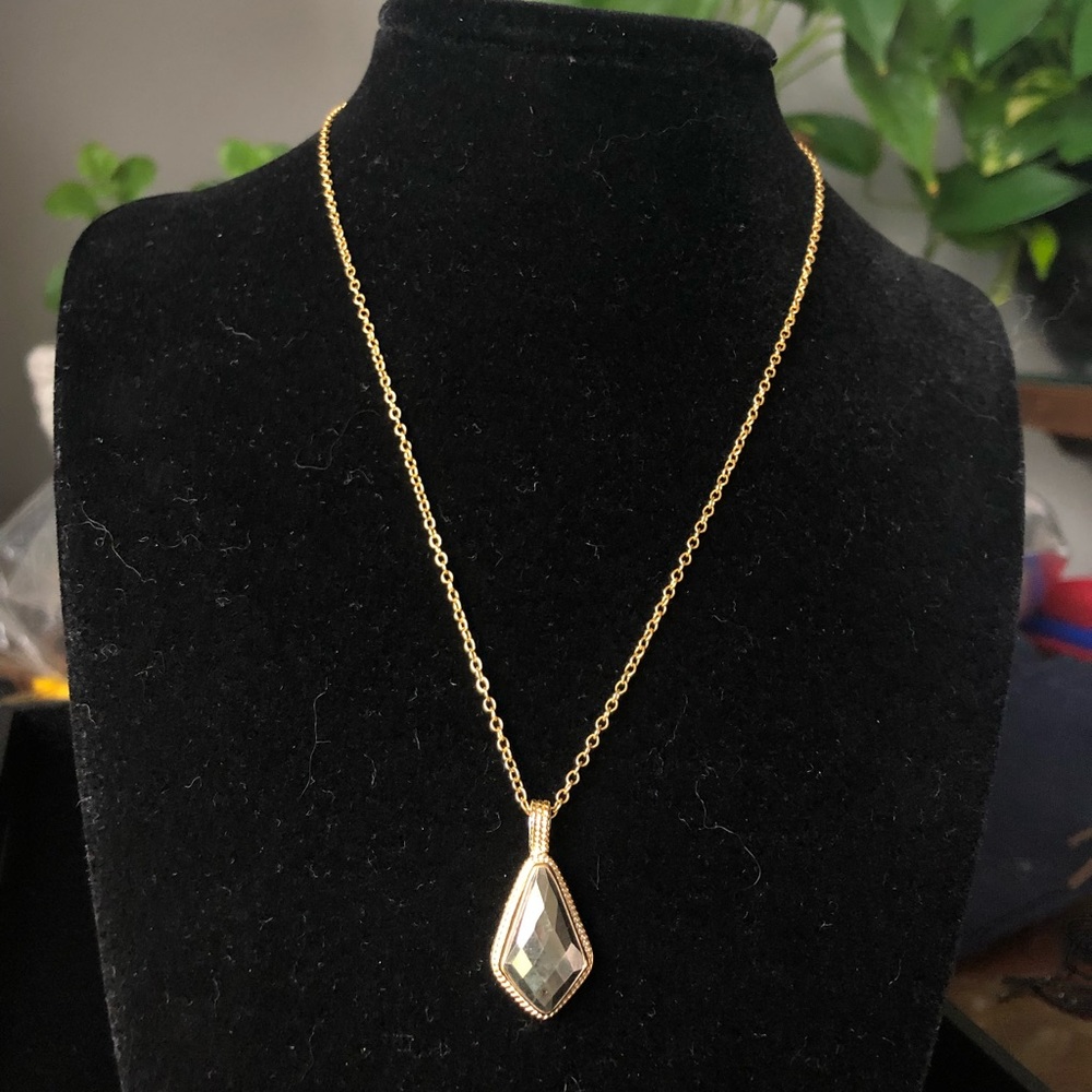 Anna Beck Pyrite Kite Pendant Necklace